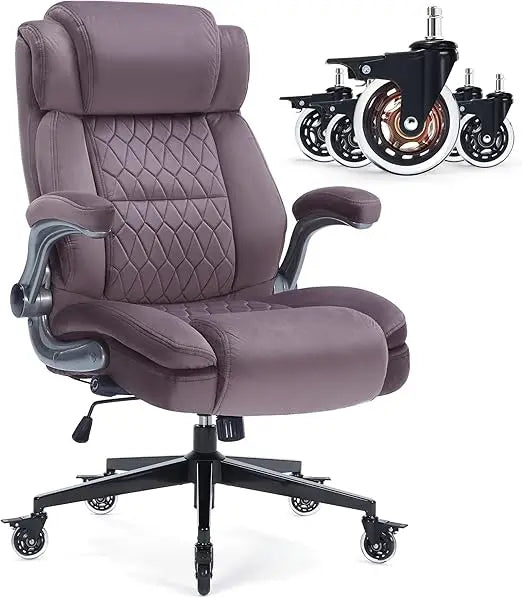 Ergonomic Office Chair-Adjustable Built-in Lumbar Support