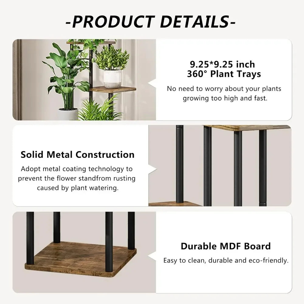 5 Tier Indoor Plant Stand