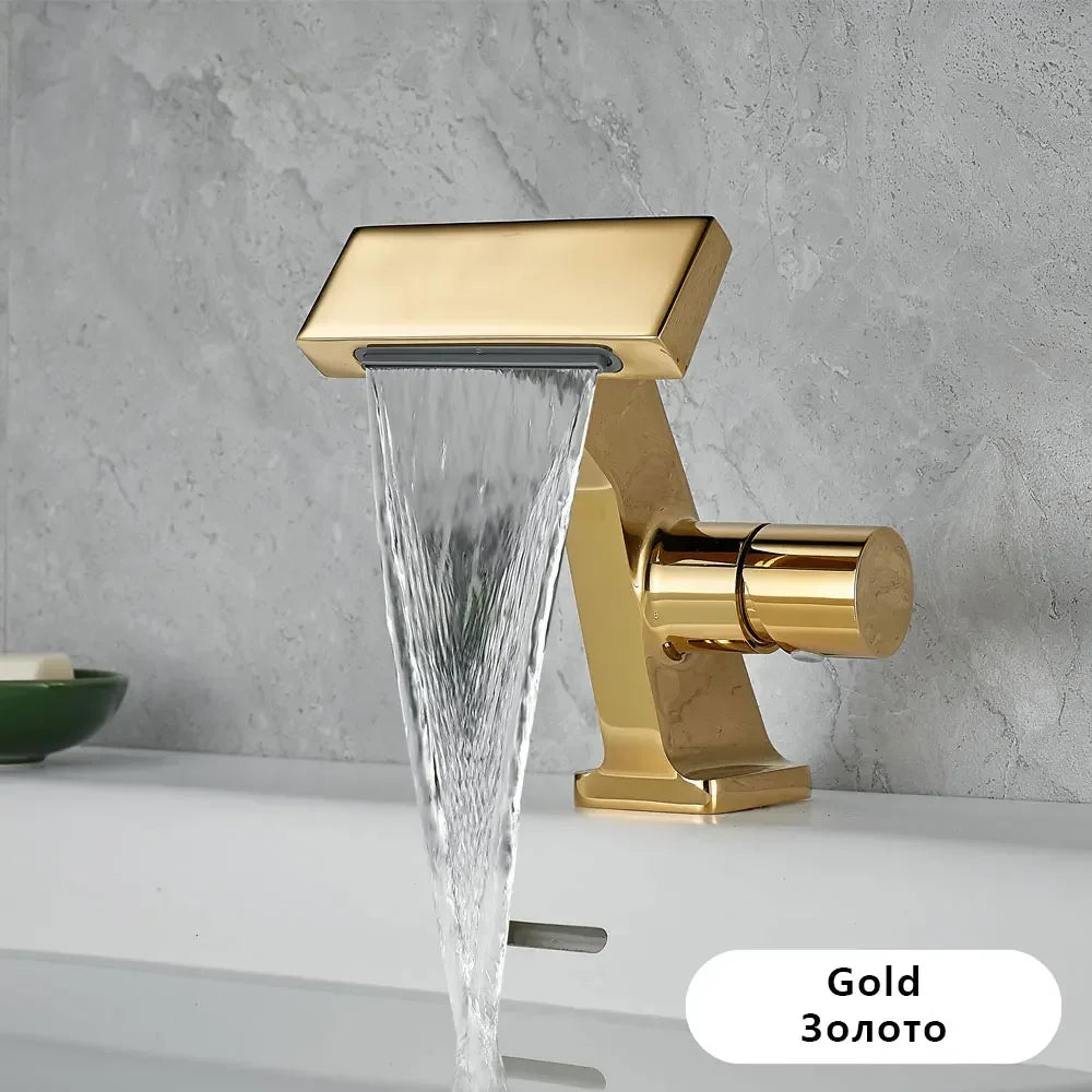 Antique Waterfall Bathroom Faucet