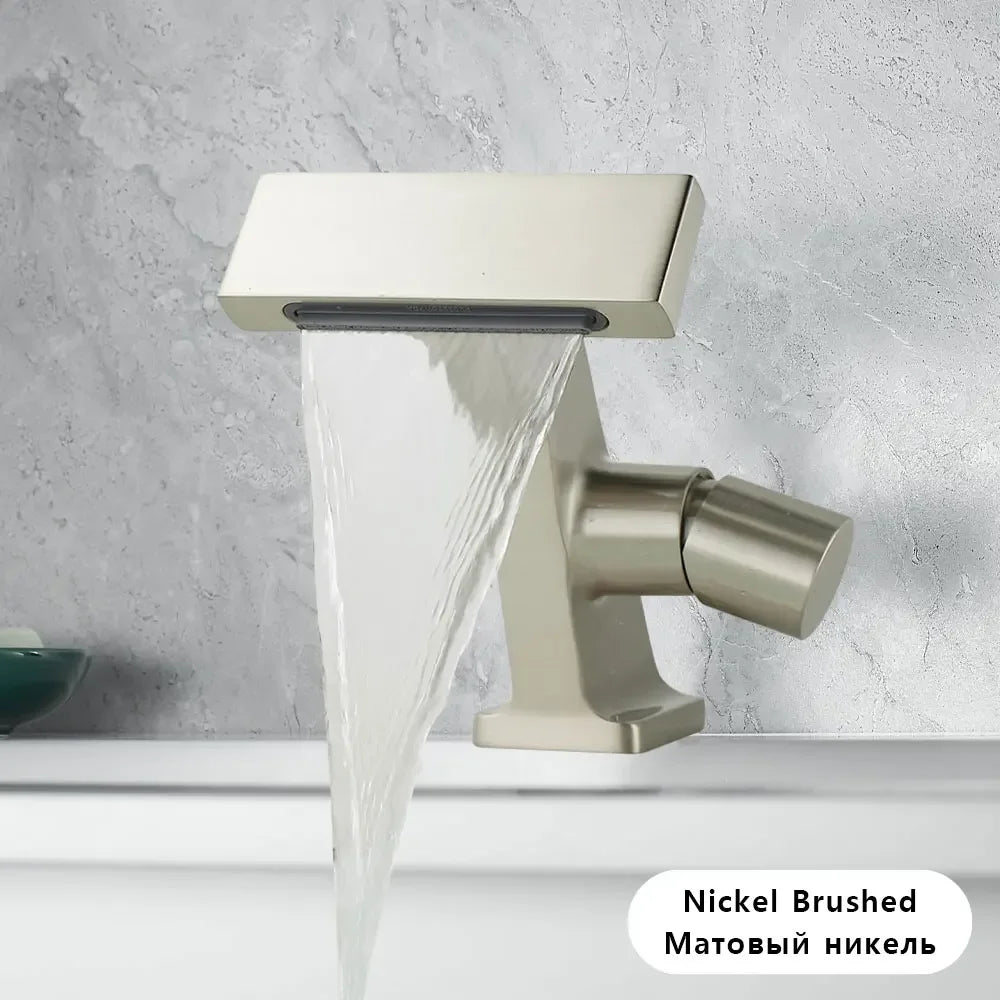 Antique Waterfall Bathroom Faucet