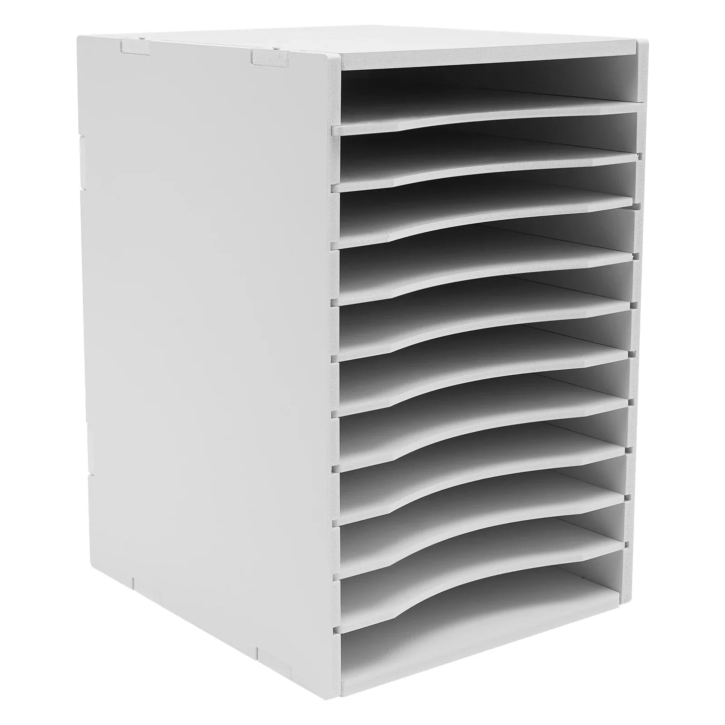 Adjustable Desktop File Organizer, 11 Compartments