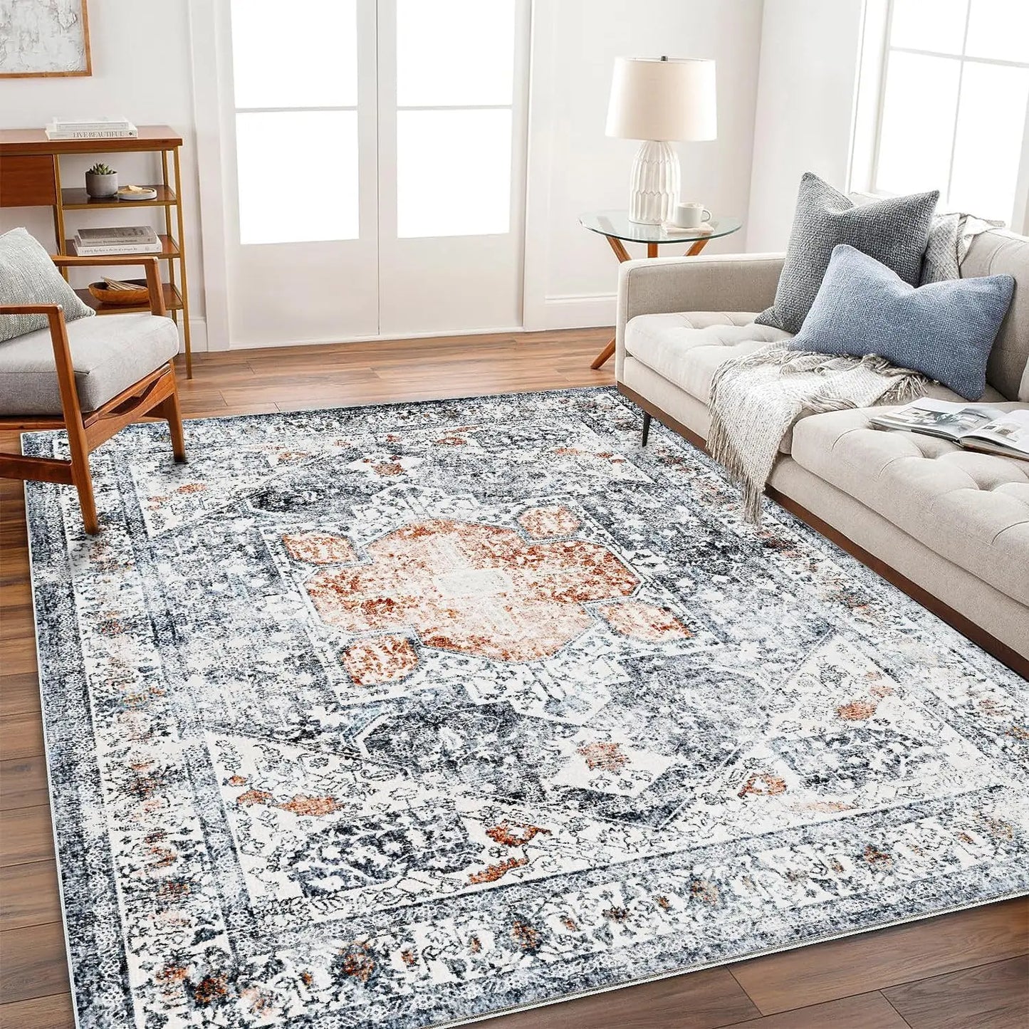 5x7 Washable Area Rug