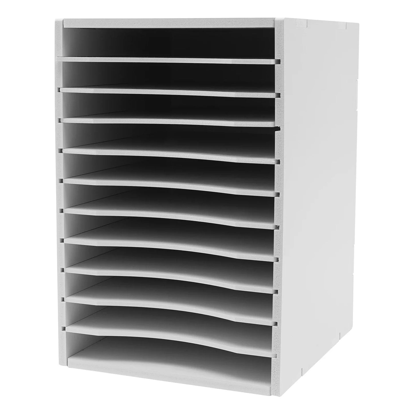Adjustable Desktop File Organizer, 11 Compartments