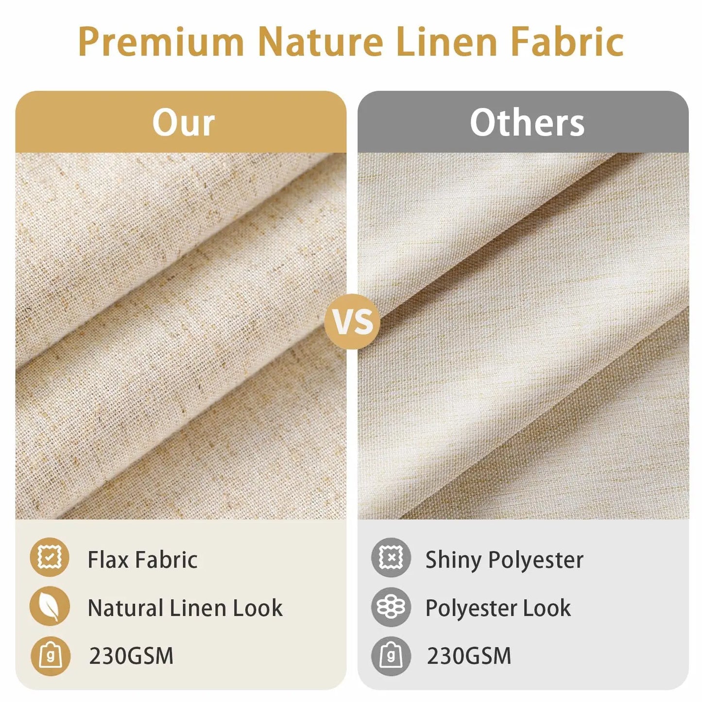 Linen Shower Curtain, Boho Farmhouse Shower Curtain