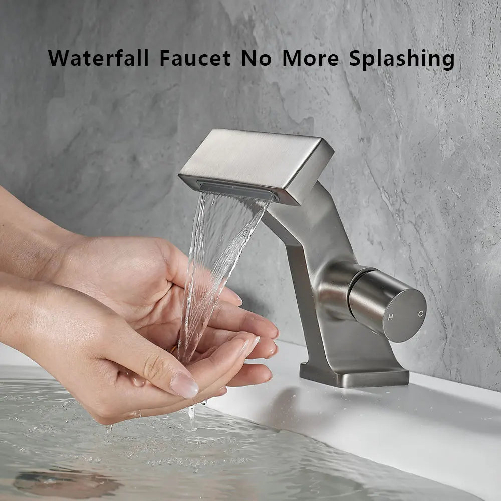 Antique Waterfall Bathroom Faucet