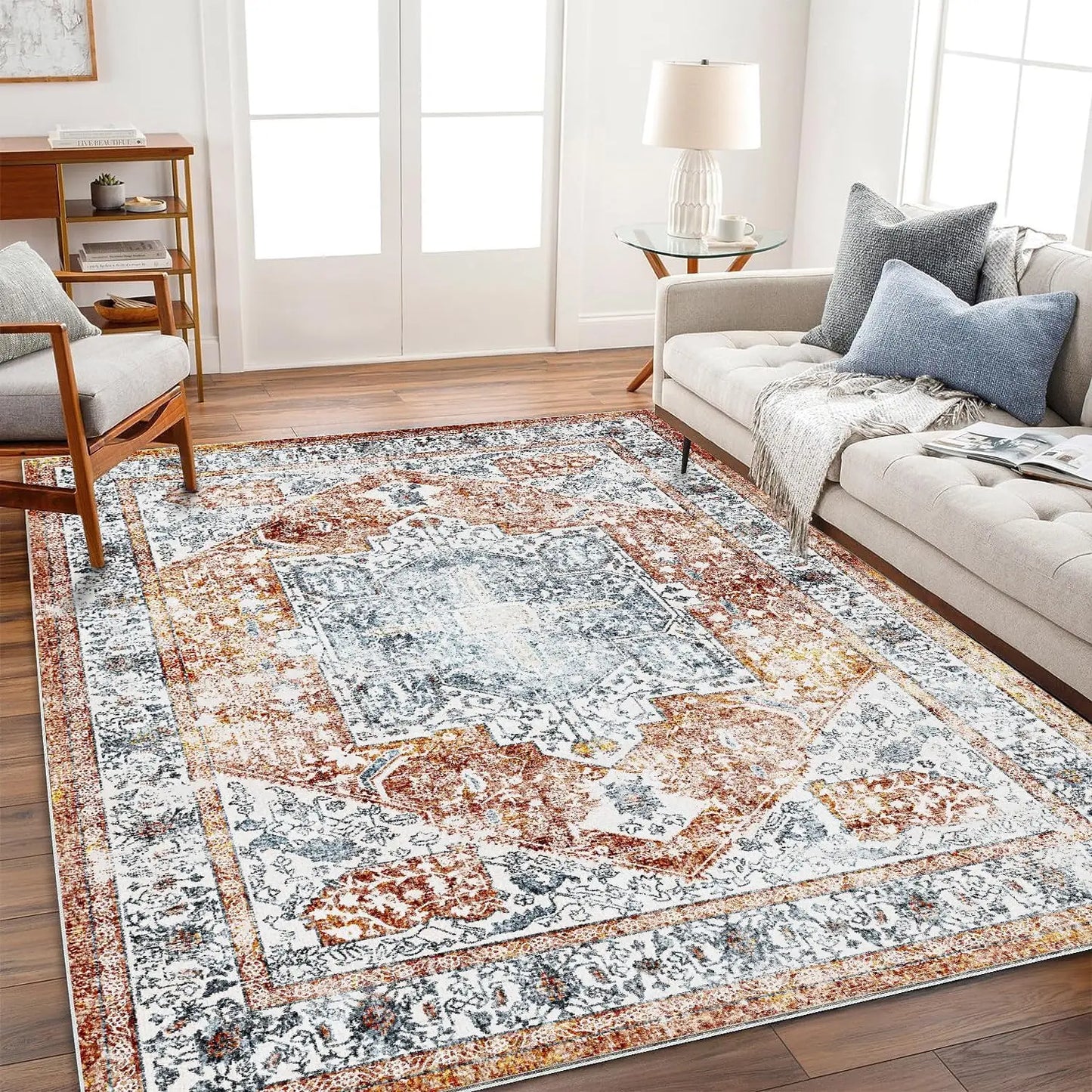 5x7 Washable Area Rug