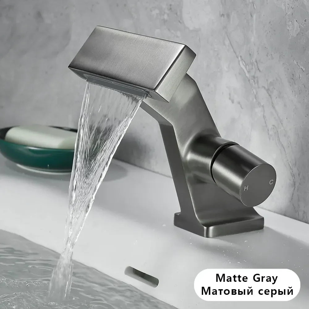 Antique Waterfall Bathroom Faucet