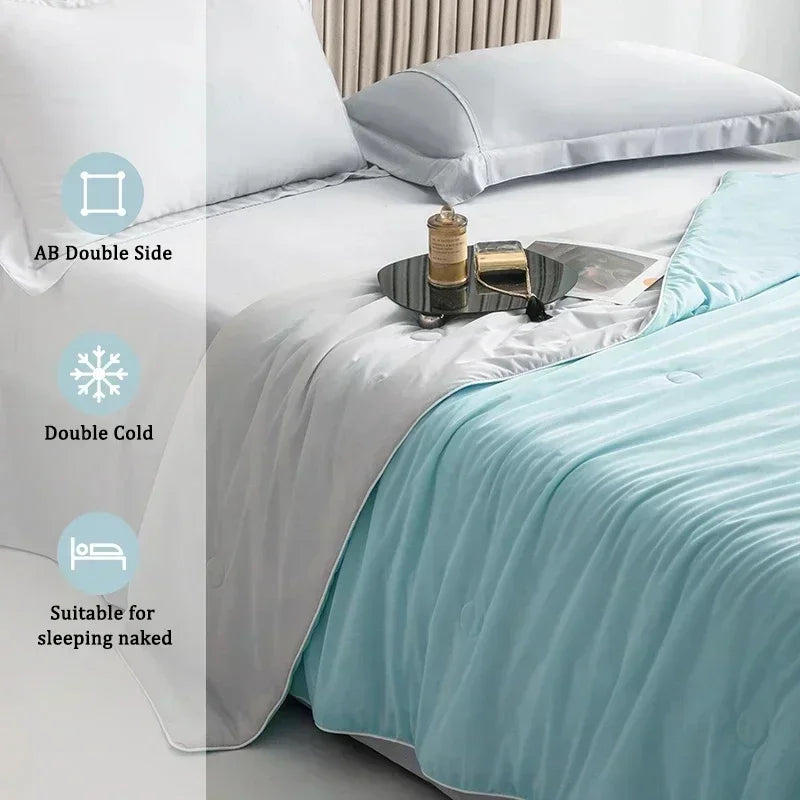 Cooling Blanket Double Side Cold & Cooling Fabric