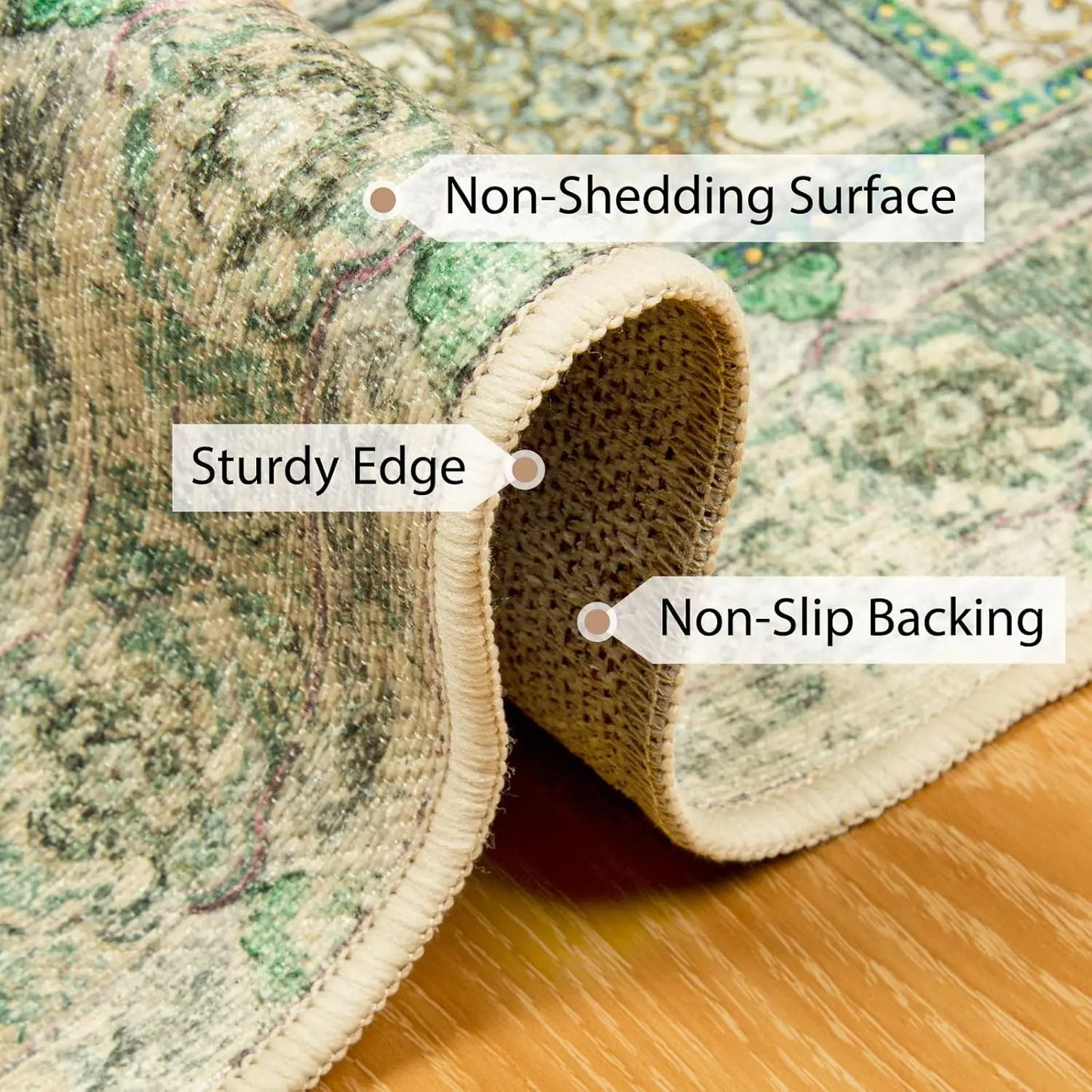 8X10 Area Rugs Washable No Pile