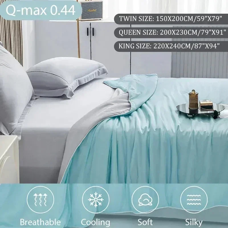 Cooling Blanket Double Side Cold & Cooling Fabric