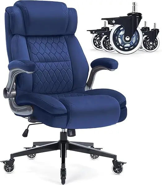 Ergonomic Office Chair-Adjustable Built-in Lumbar Support