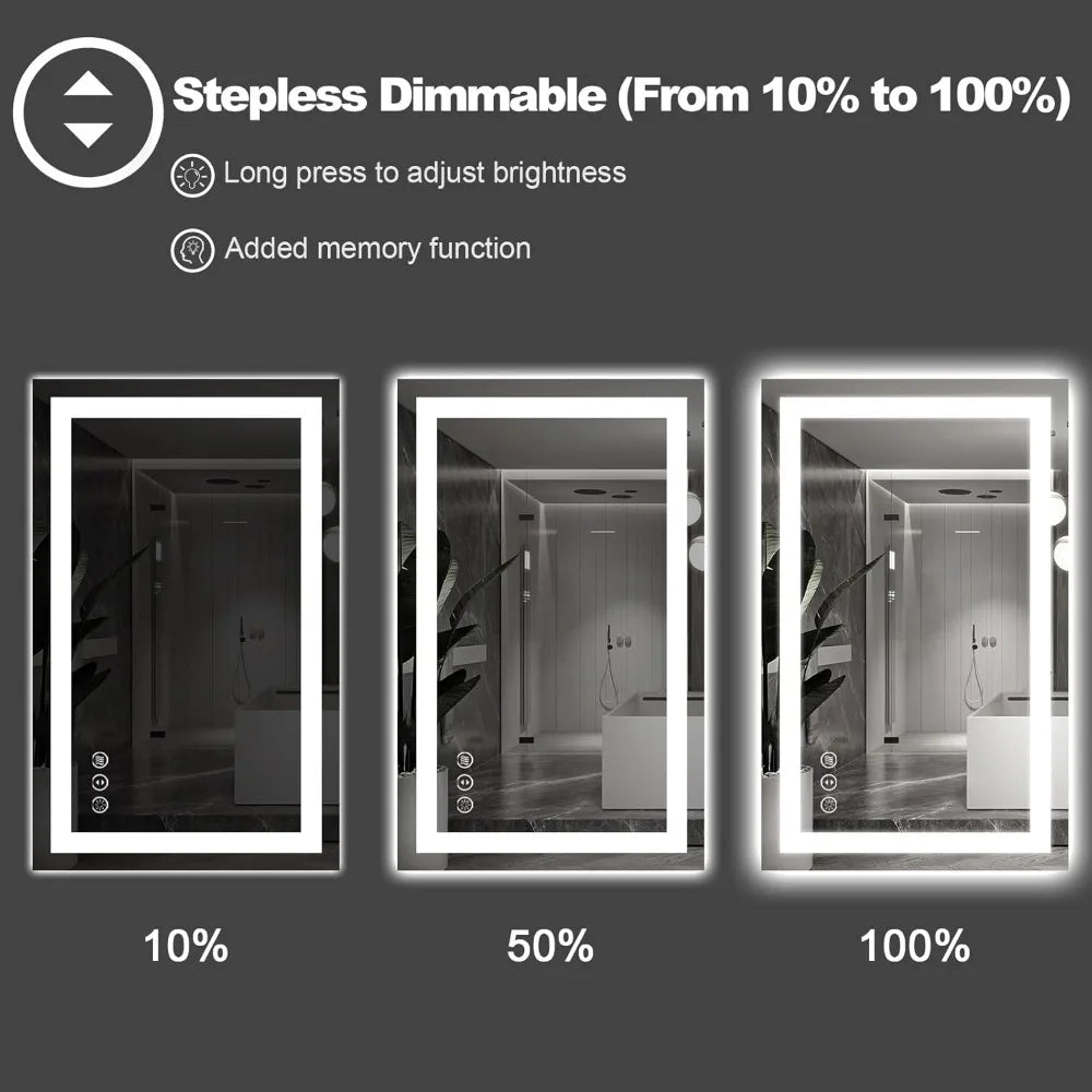 High quality - LED Mirror for Bathroom 40"X38"