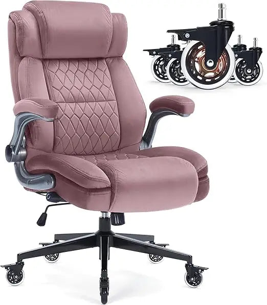 Ergonomic Office Chair-Adjustable Built-in Lumbar Support