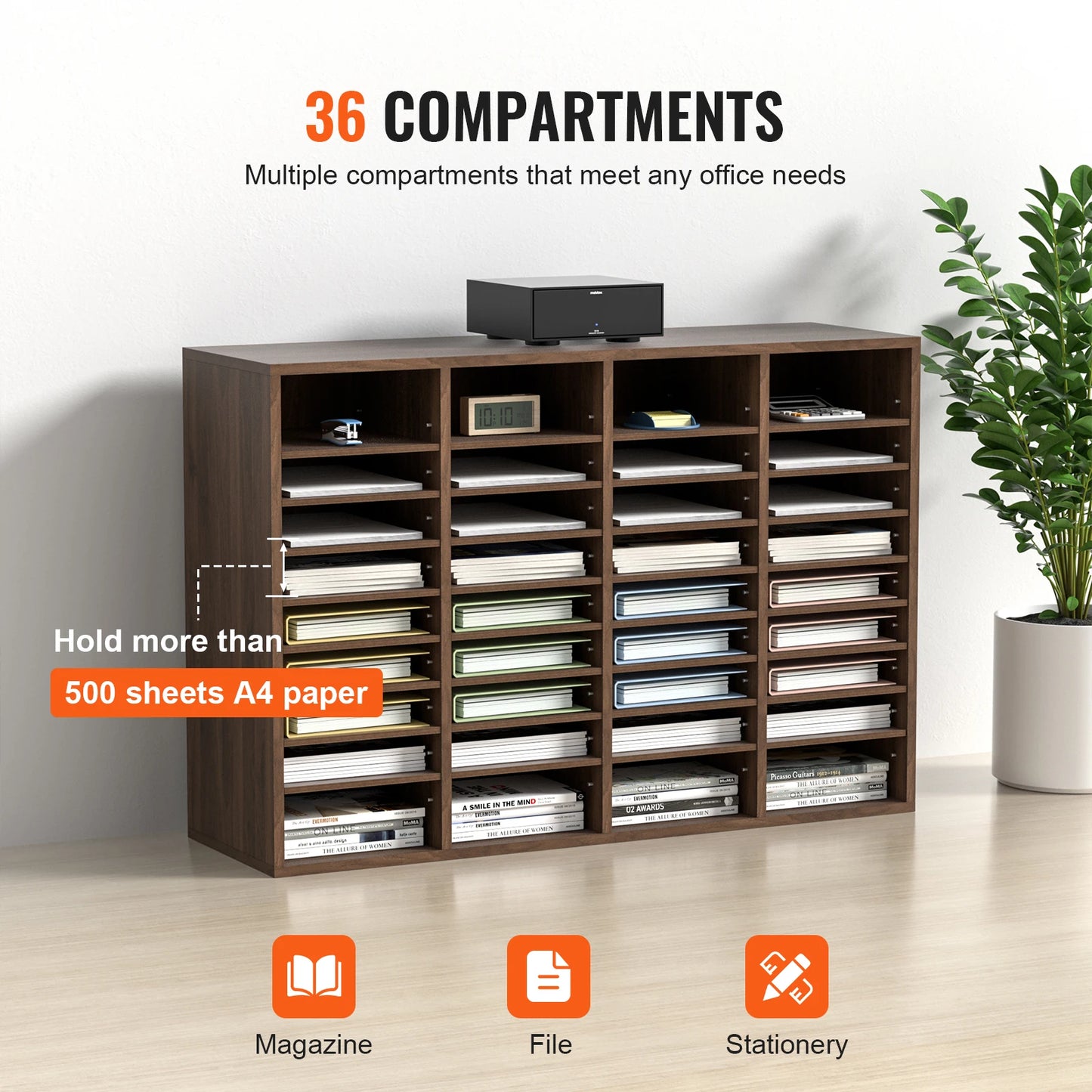 Literature Organizers 5/12/24/36 Compartments