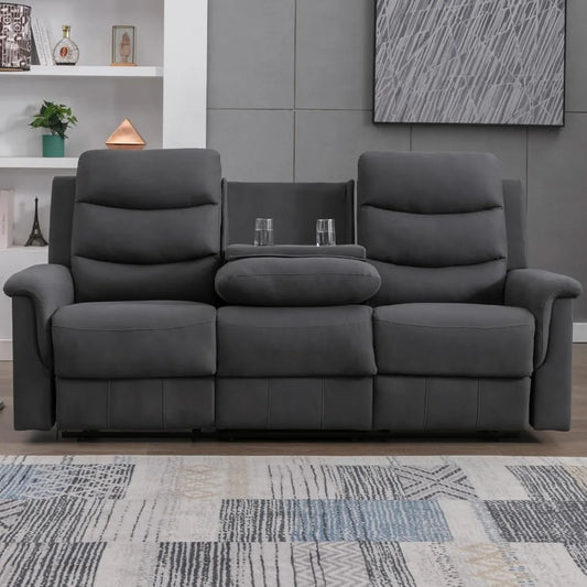 3 Seater Adjustable Recliner Sofa