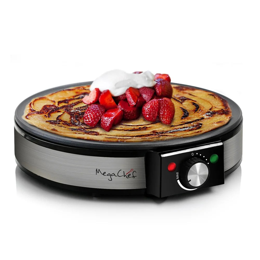 Nonstick Crepe, Pancake Maker Griddle 12" Hot Plate