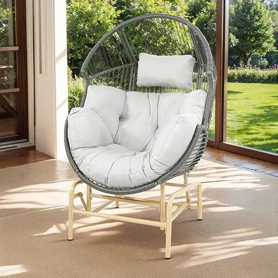 Egg Glider Chair -  for Balcony Deck Sunroom