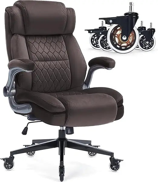 Ergonomic Office Chair-Adjustable Built-in Lumbar Support