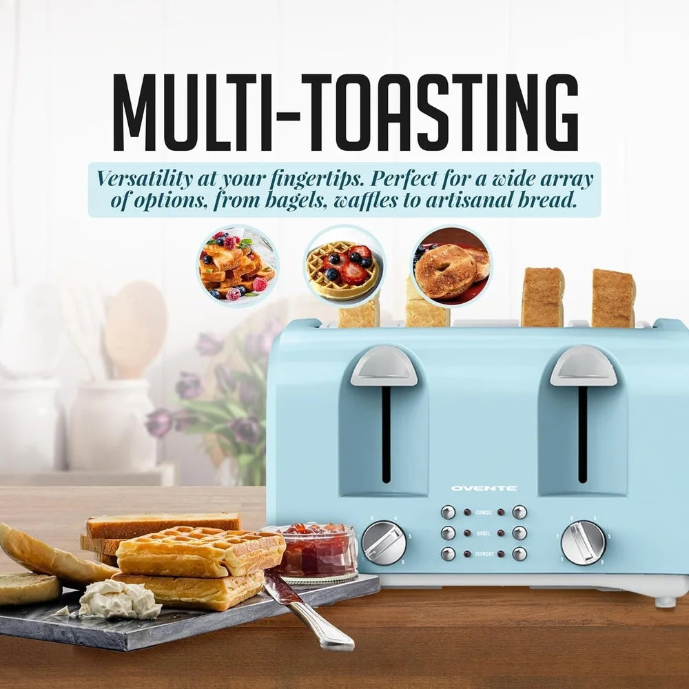 4 Slice Toaster Extra Wide Slots