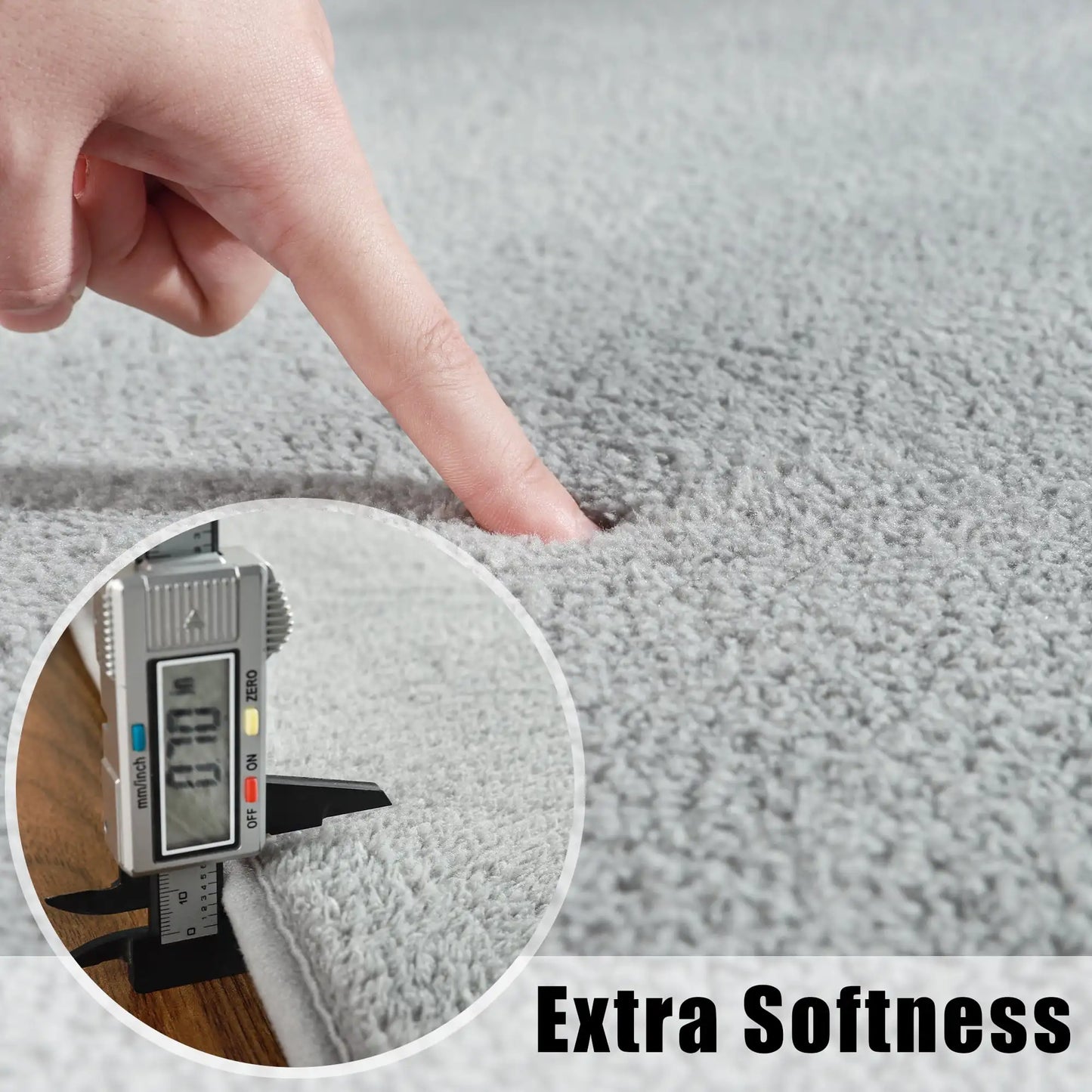 Soft Low Pile Area Rug