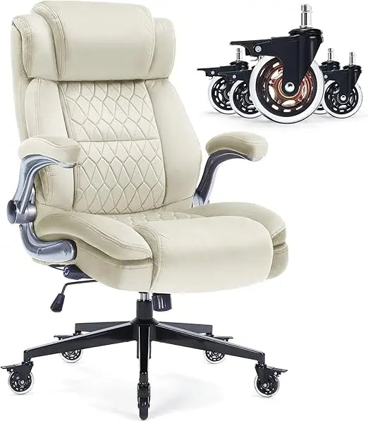 Ergonomic Office Chair-Adjustable Built-in Lumbar Support