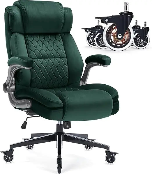 Ergonomic Office Chair-Adjustable Built-in Lumbar Support