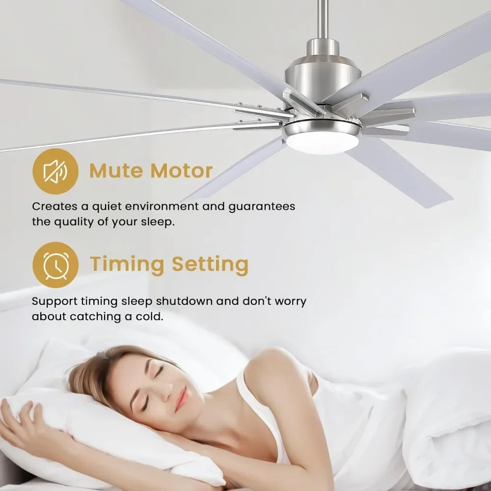 72" Ceiling Fan with Remote Control