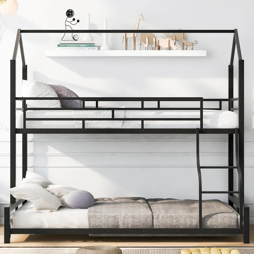 Twin Over Full House Bunk Bed