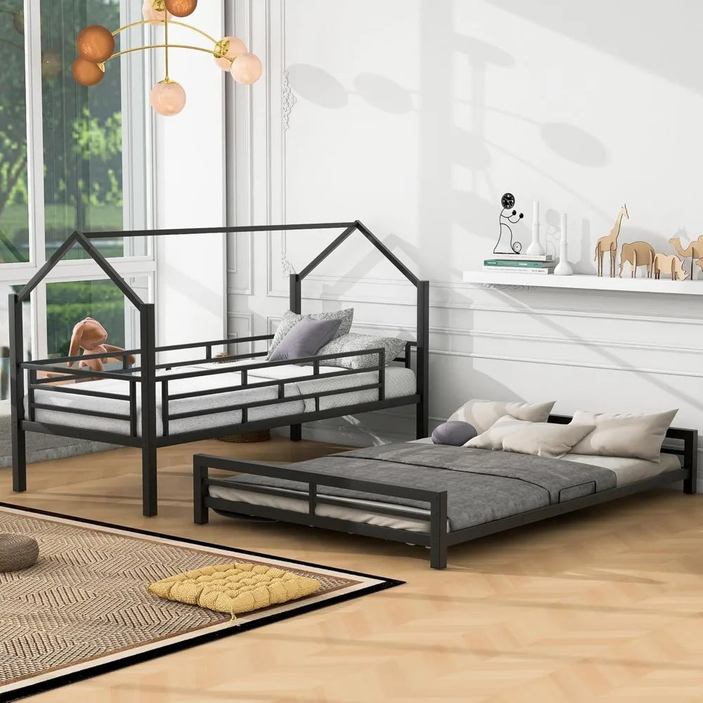 Twin Over Full House Bunk Bed
