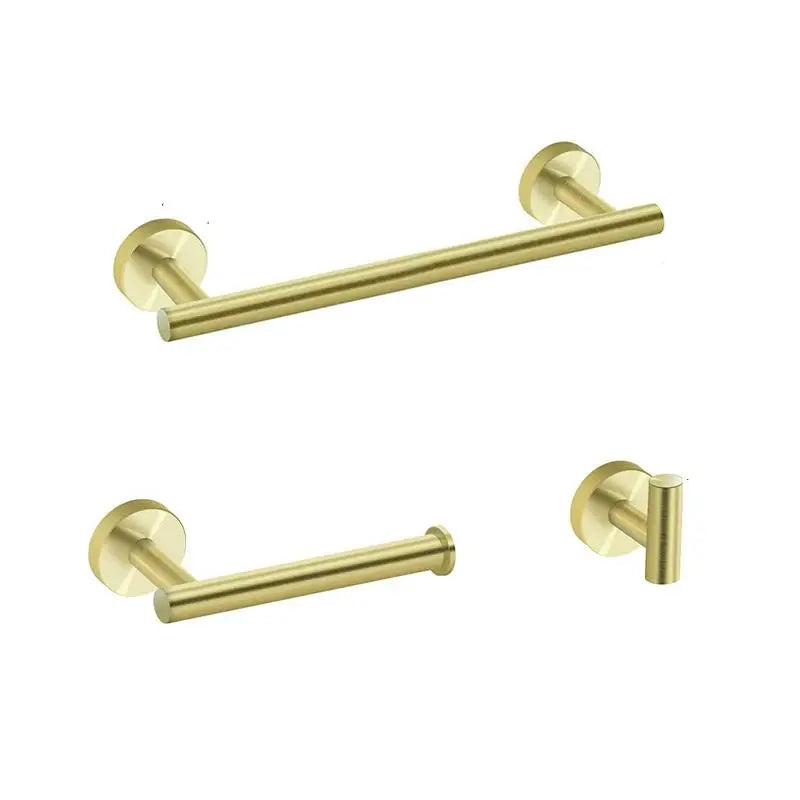 3-Piece Bath Hardware Set, Wall Mounted