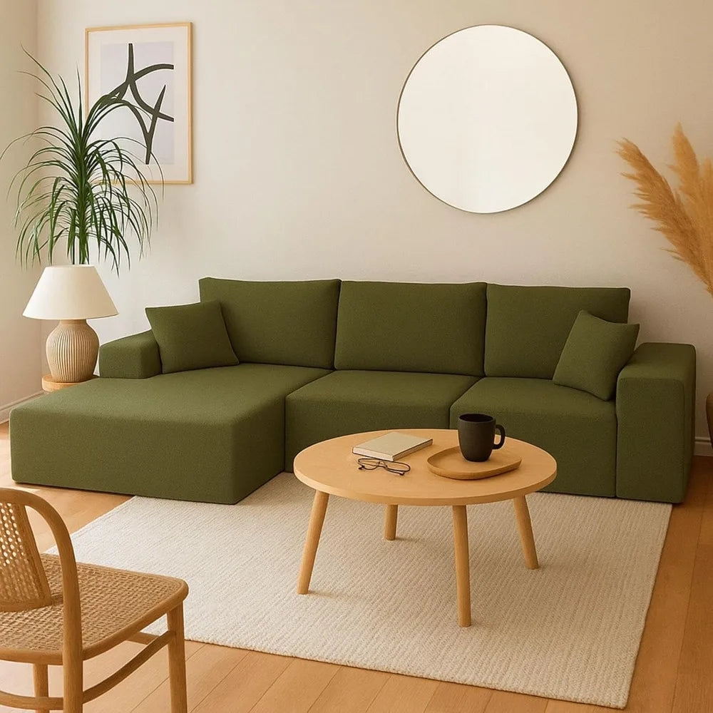 108″ L-Shape Modular Sectional with Chaise