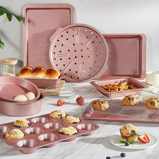 10-Piece Bakeware Set, Including Rack