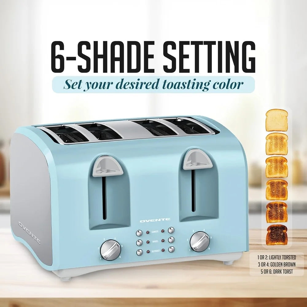 4 Slice Toaster Extra Wide Slots