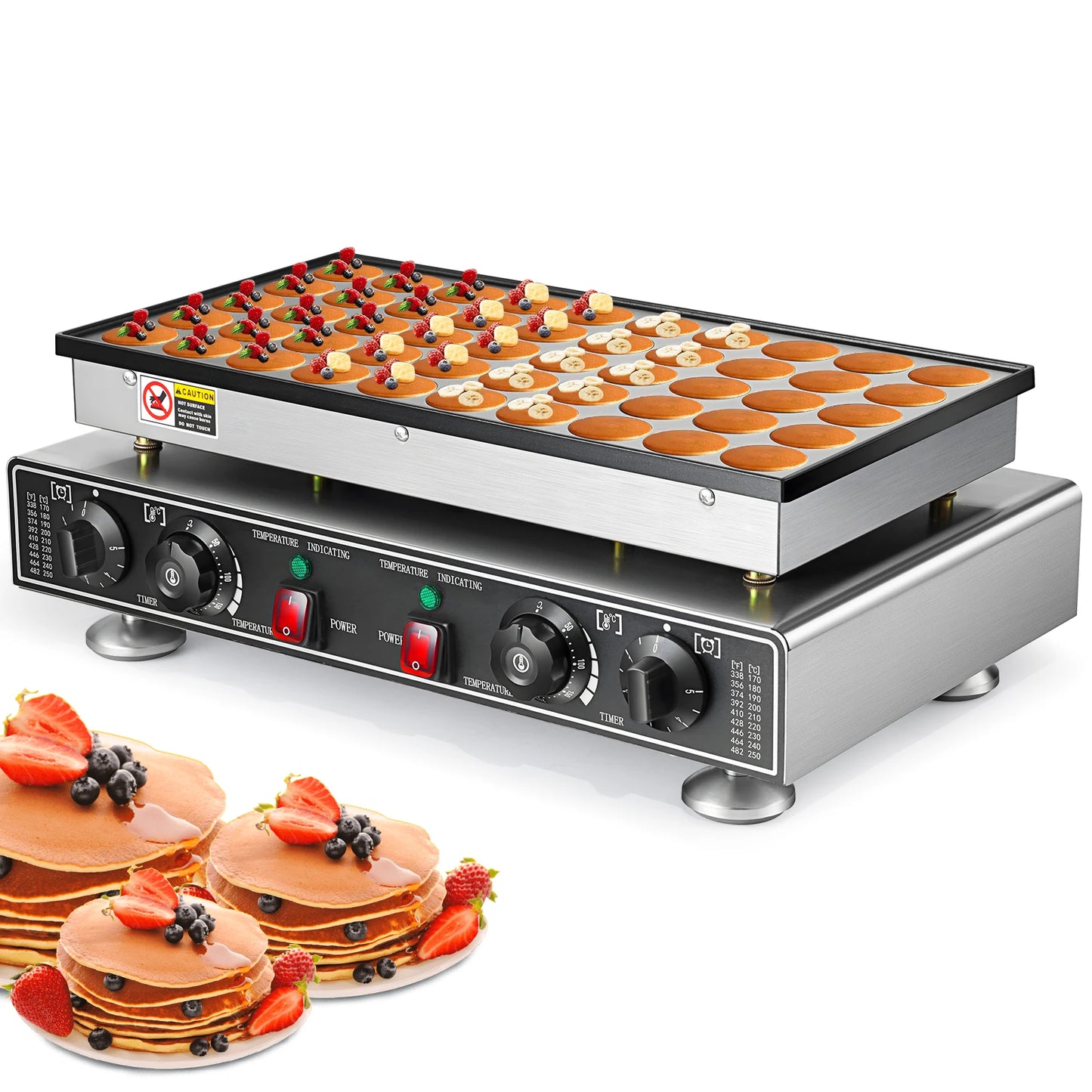 Waffle, Mini Dutch Round Pancake, Muffin Maker