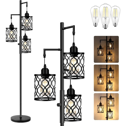 Dimmable Farmhouse Floor Lamp